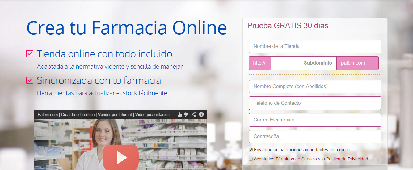 landing farmacia