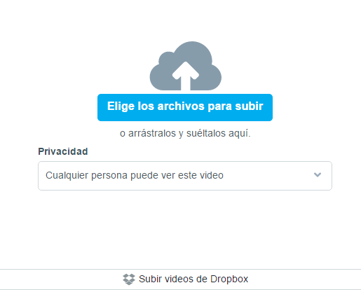 subir contenido a vimeo
