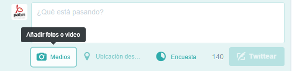 añadir audiovisual en twitter
