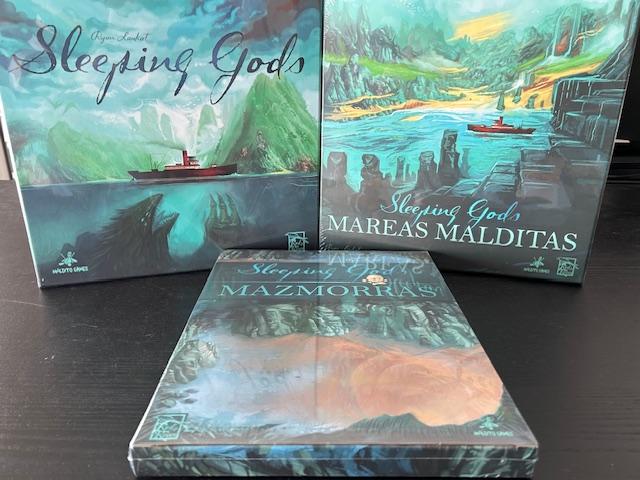 Pack Sleeping Gods Y Expansiones Mareas Malditas Y Mazmorras