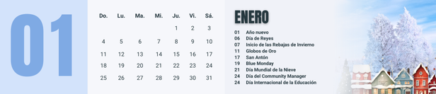 Fechas interesantes en enero