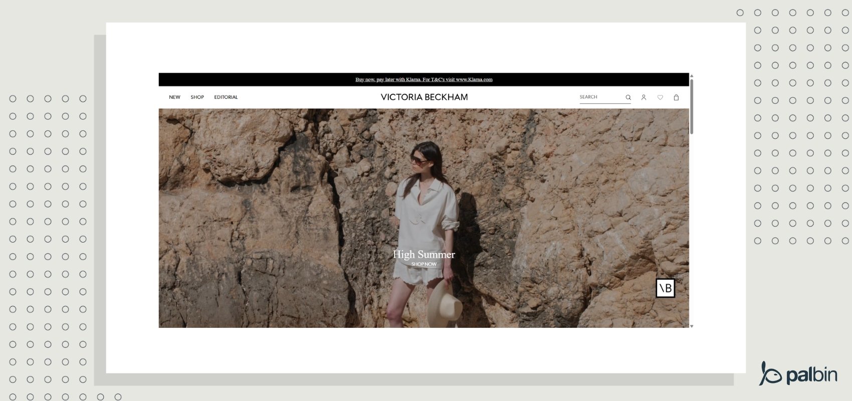 Ecommerce de Victoria Beckham