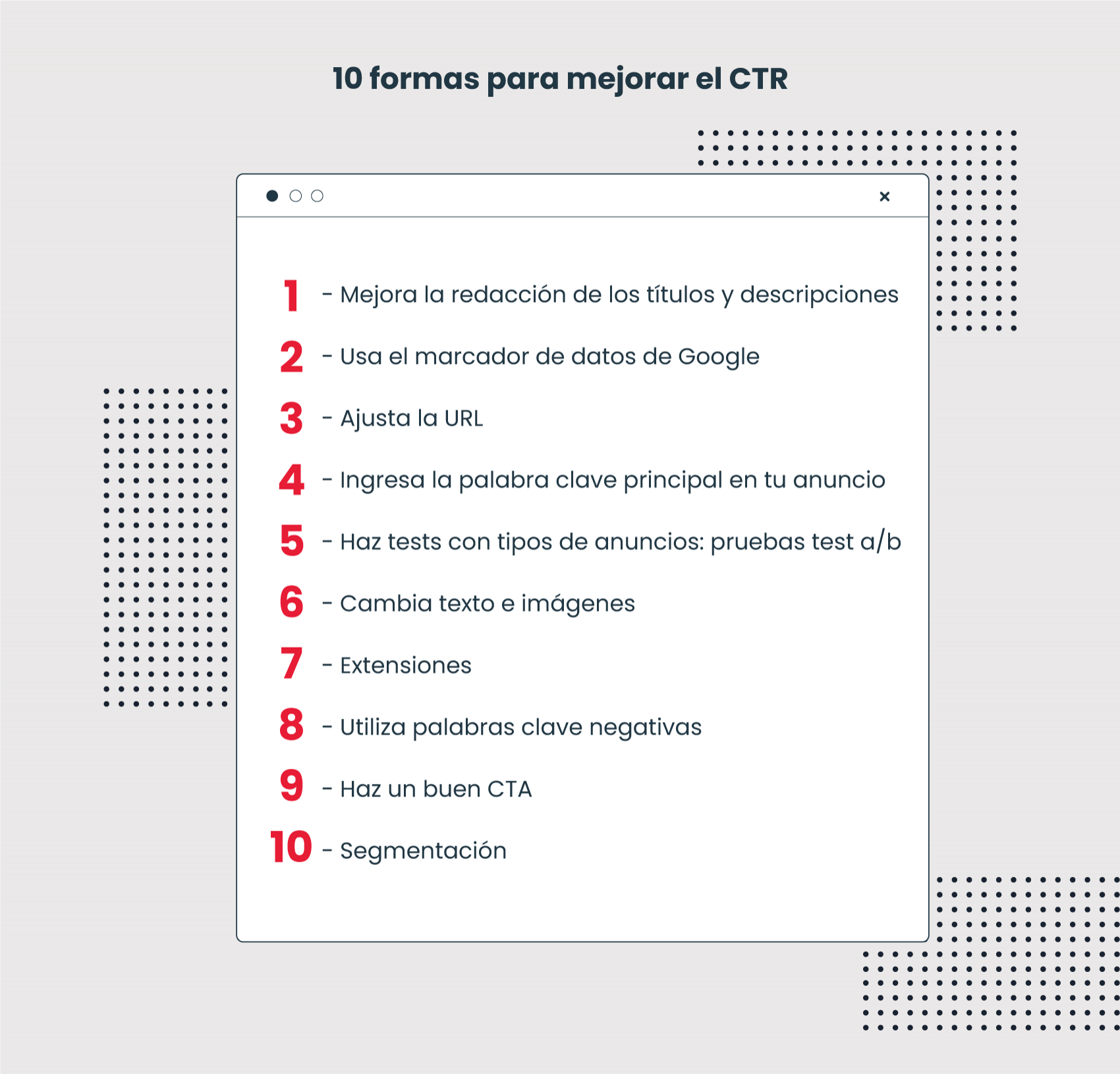 consejos para mejorar el click through rate