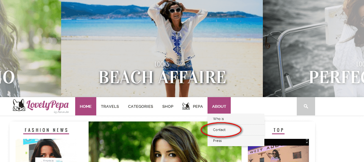 Contactar con bloggeros