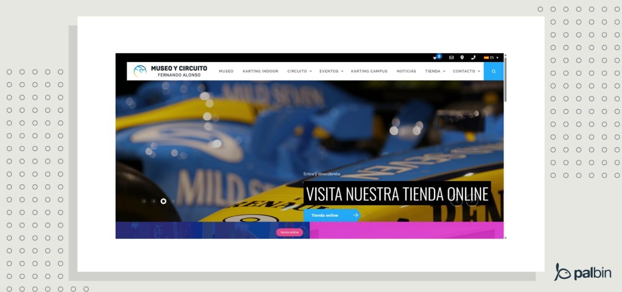 Tienda online de Fernando Alonso)