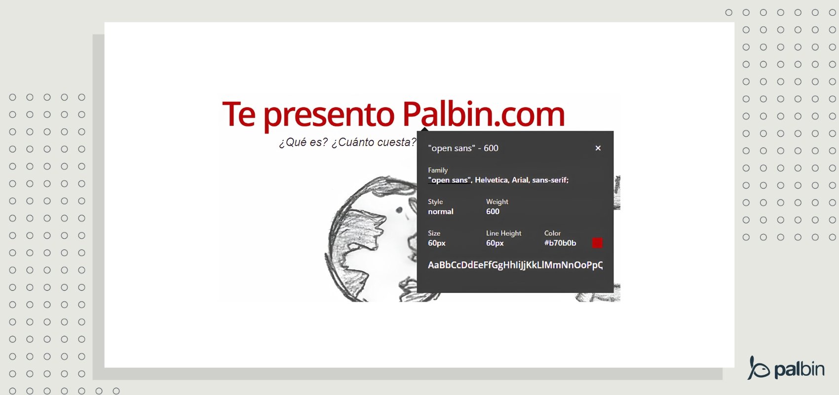 Extensión Chrome WhatFont