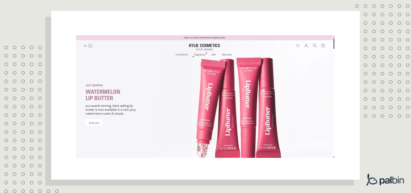 Tienda online de Kylie Jenner