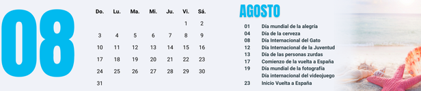 Fechas comerciales importantes Agosto 2025