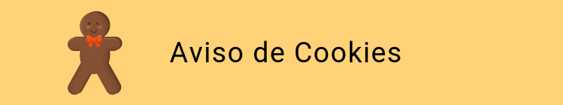 Mensaje de aviso de cookies