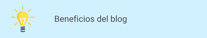 beneficios de un blog para e-commerce