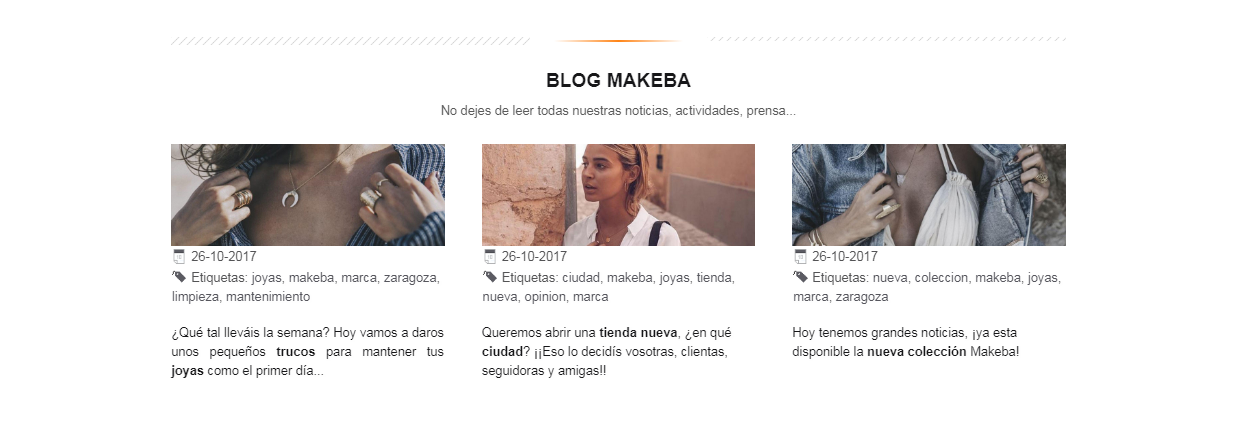 Blog de nuestra tienda