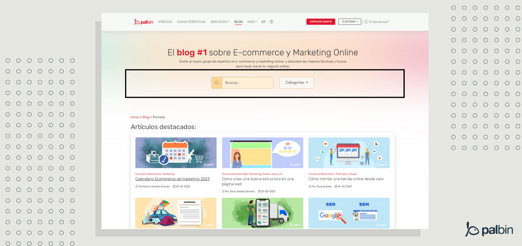 buscador de una página