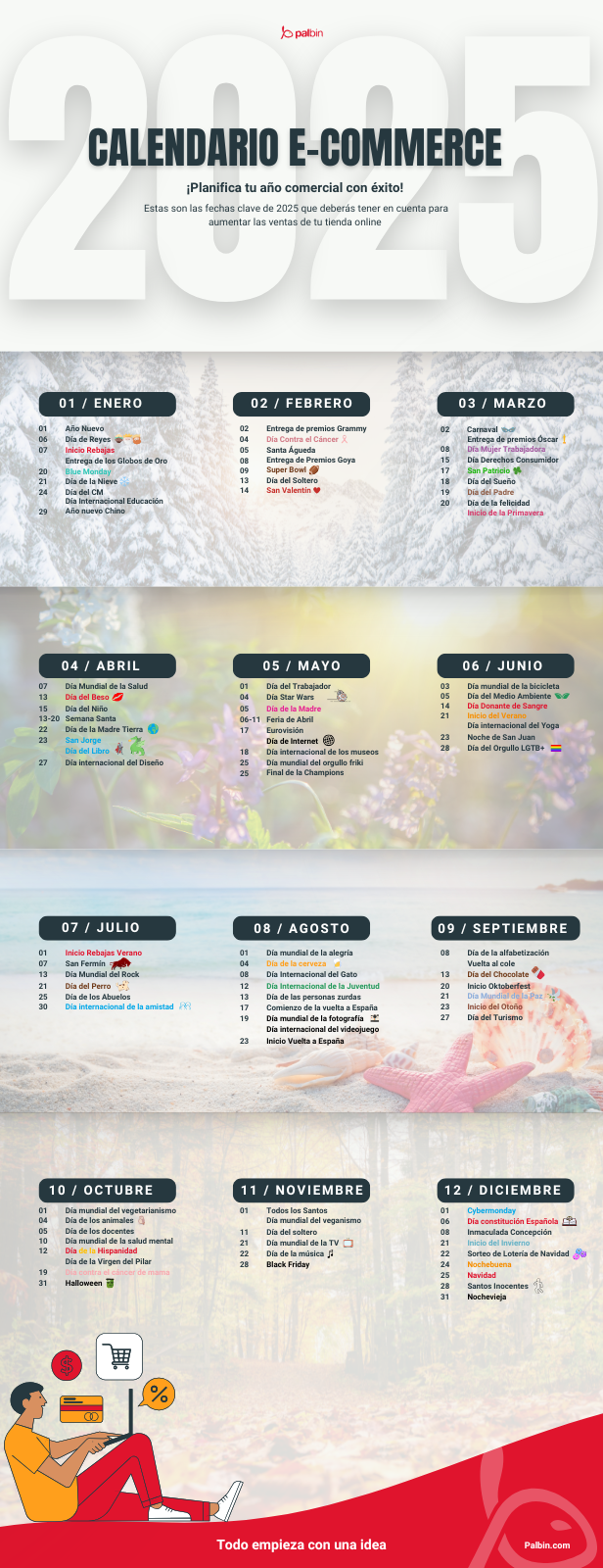 Descargar Calendario Comercial 2025
