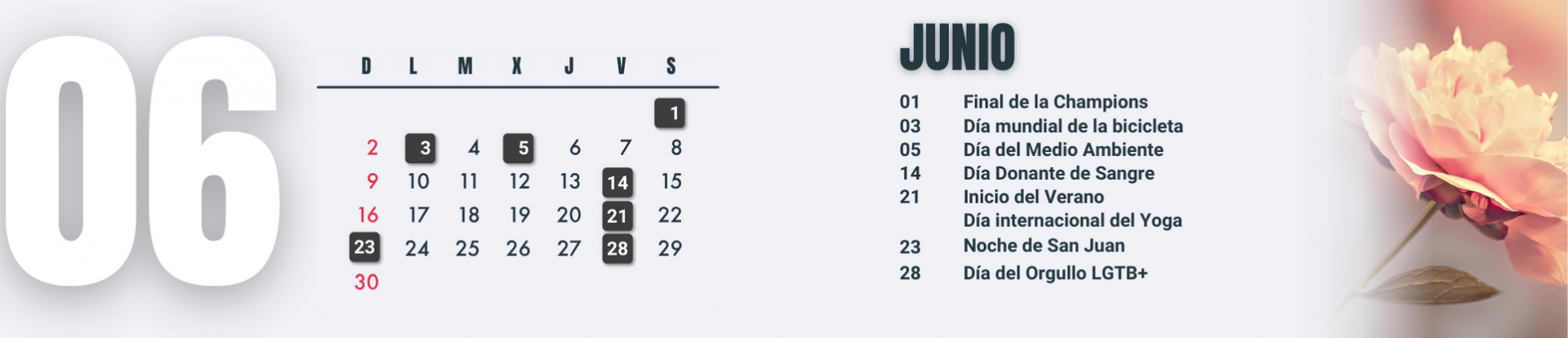 calendario ecommerce junio 2024