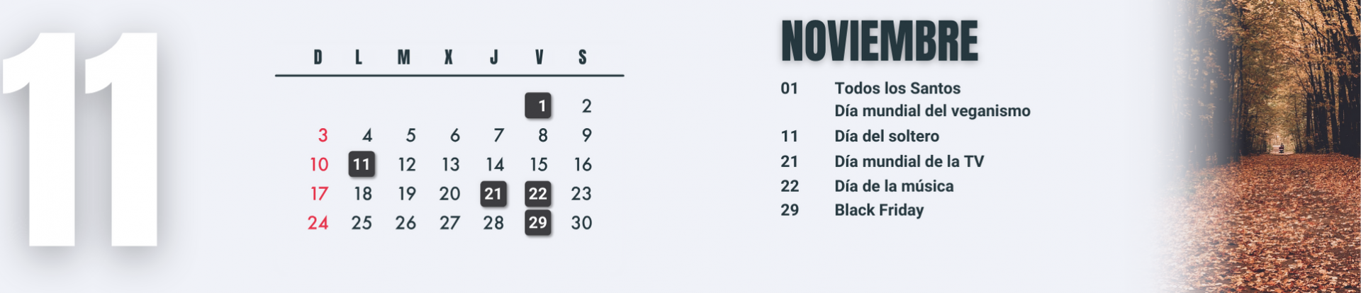 calendario ecommerce noviembre 2024