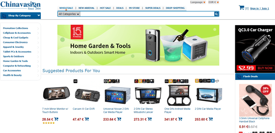 Dropshipper chinavasion