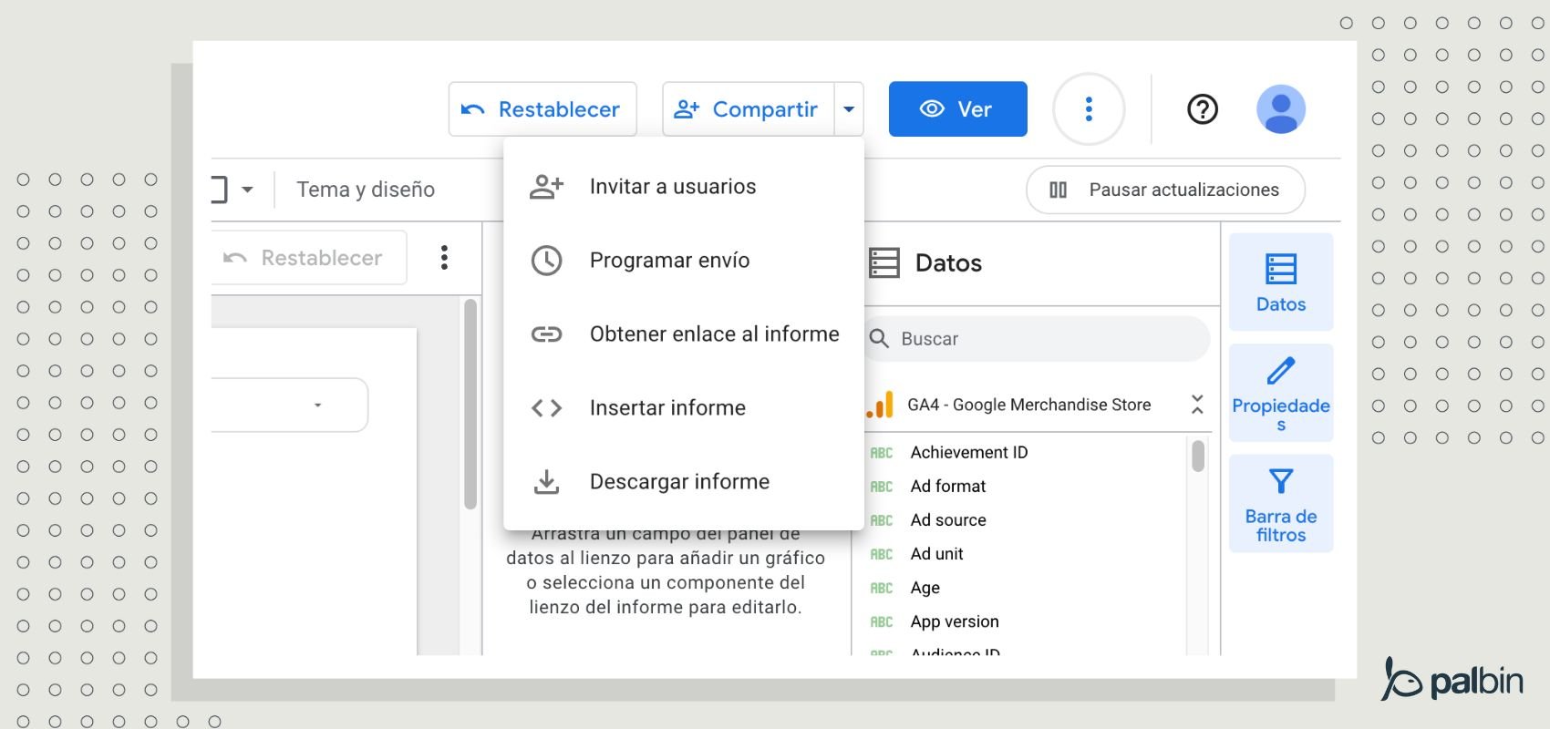 compartir informe looker studio