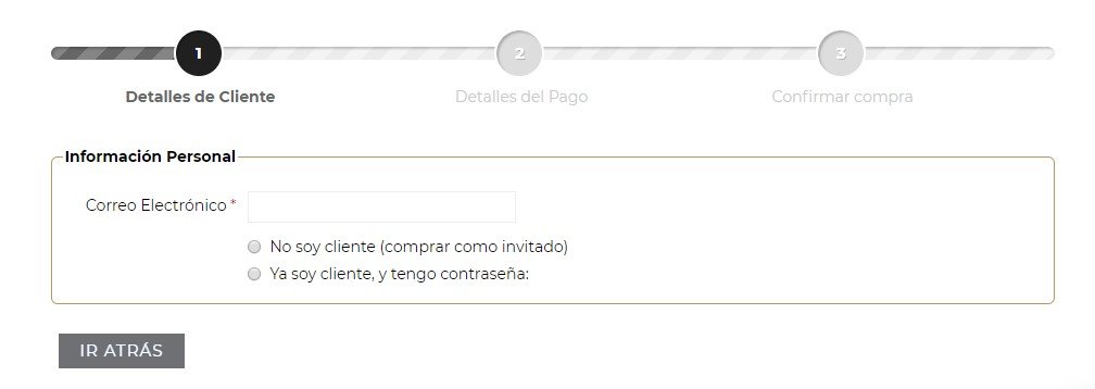 User Experience acceso como invitado