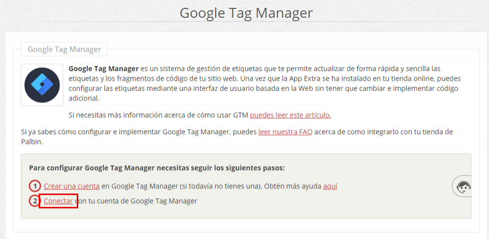 Conexión con Palbin
