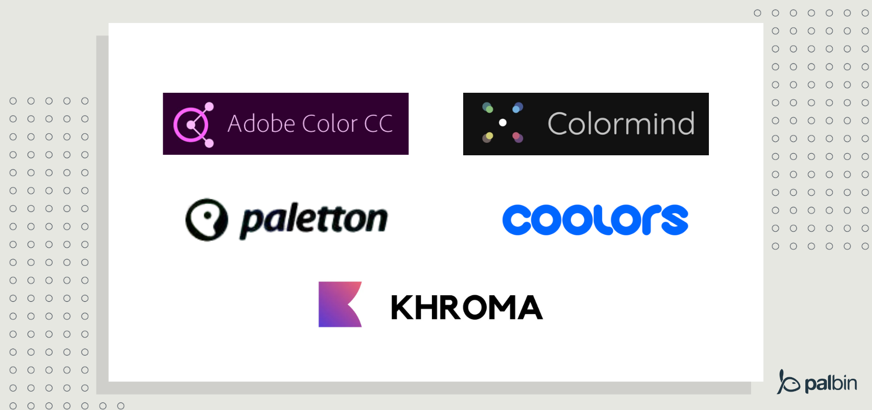 Herramientas para crear paletas de colores