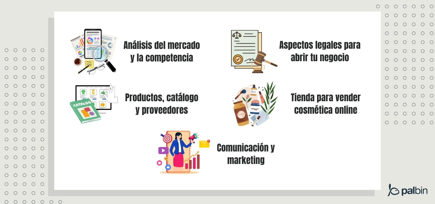 Pasos para crear un negocio de cosmética online