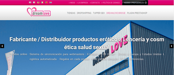 Proveedor para tiendas Dreamlove