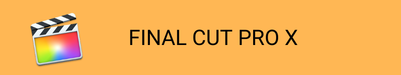 final cut pro x