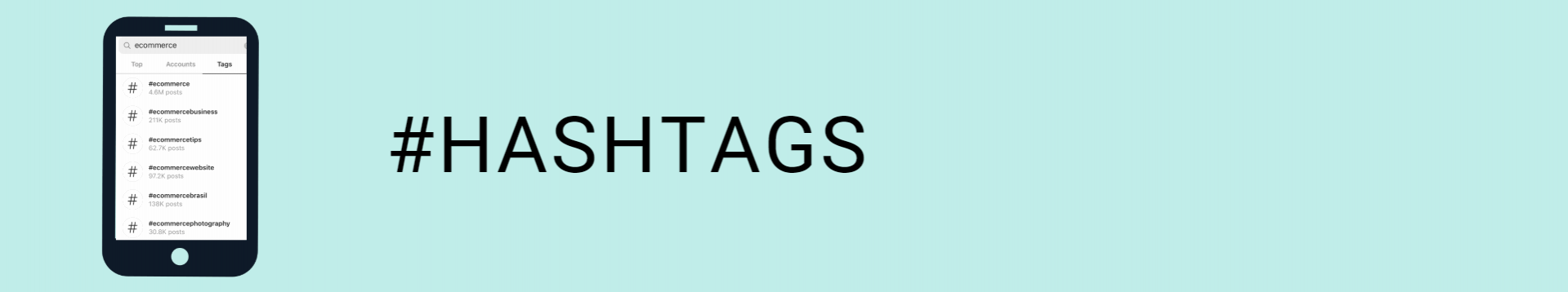 Aprovecha los hashtags