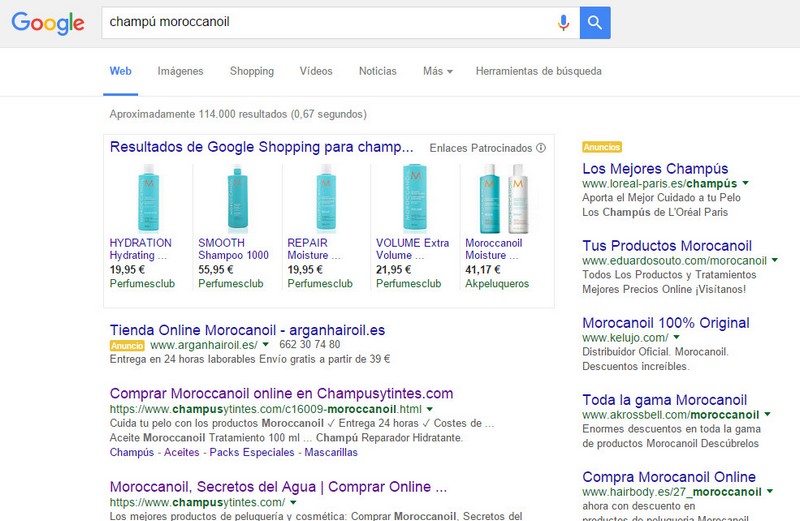 Google Shopping: comprar online, comparar precios y decidir dónde