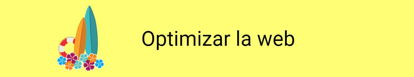 Optimiza tu web