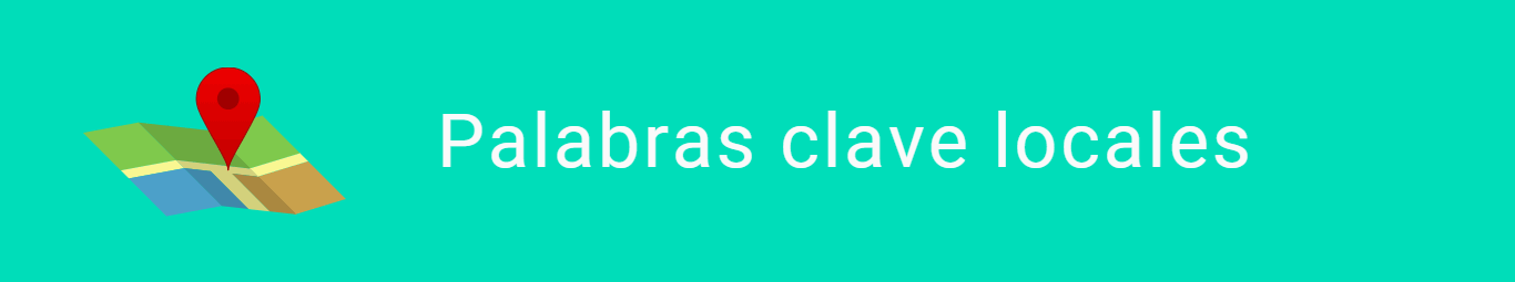 Palabras clave seo local