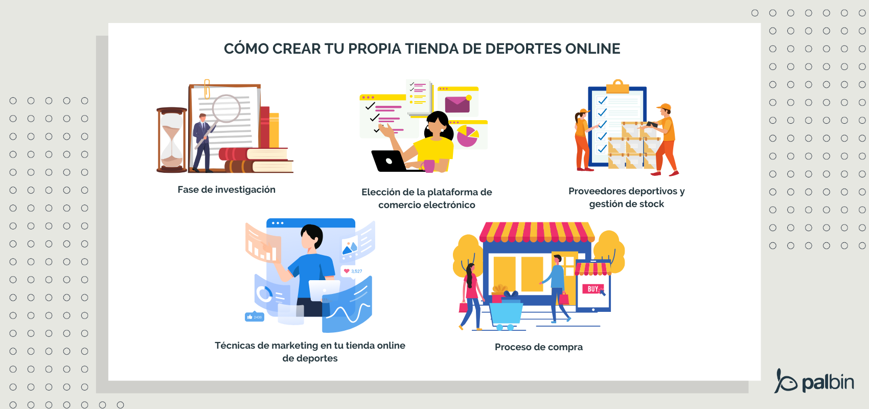 pasos para montar una tienda de deporte online
