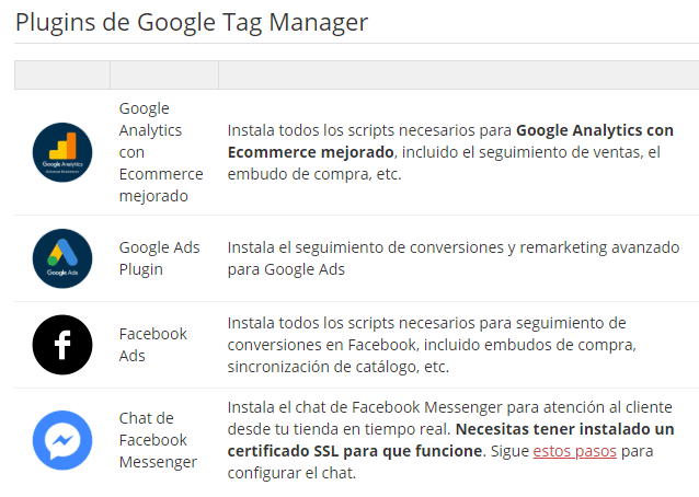 plugins para gestionar etiquetas de Google
