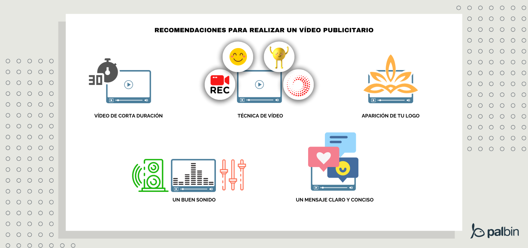 recomendaciones para hacer un buen video anuncio