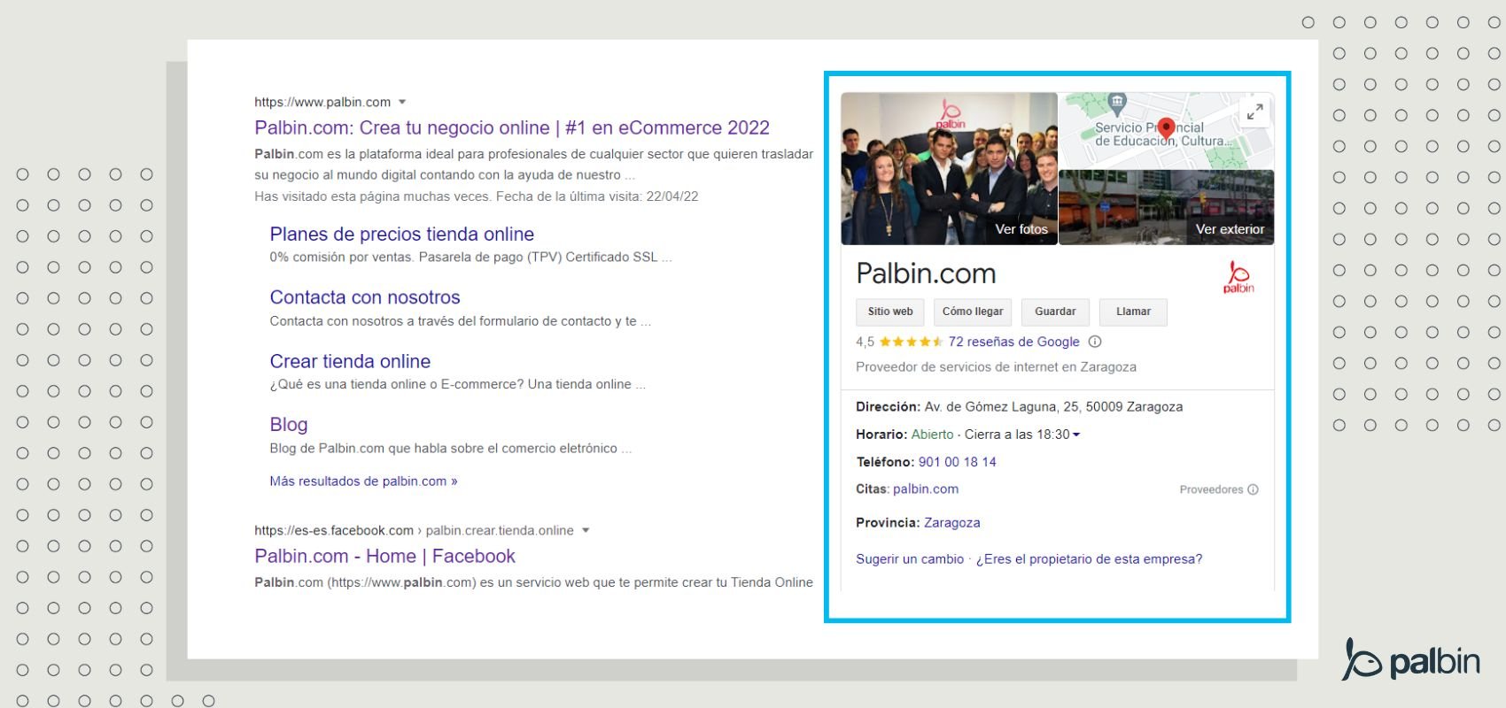 Rich Snippet de empresa u organización