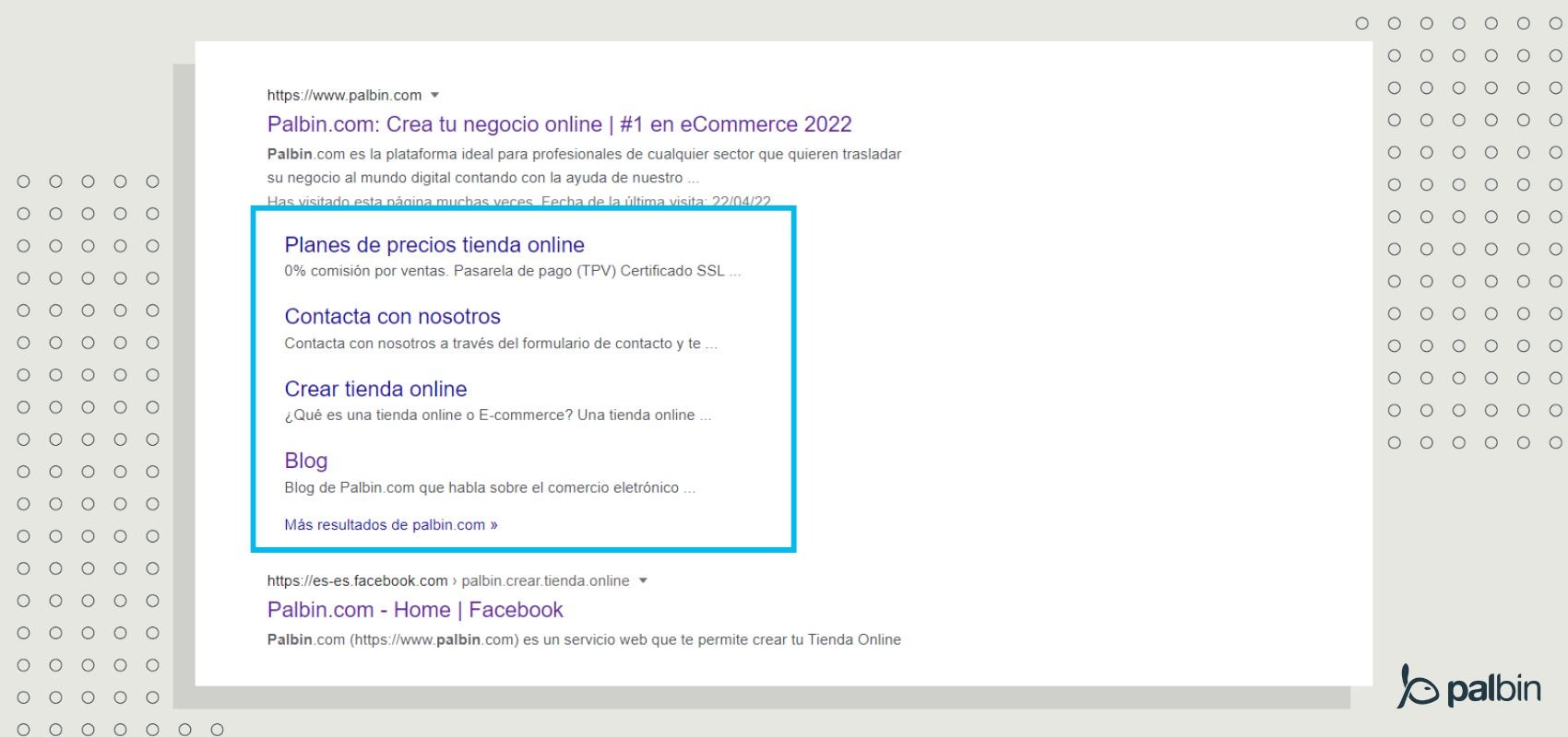 Rich Snippet de enlaces de Sitio