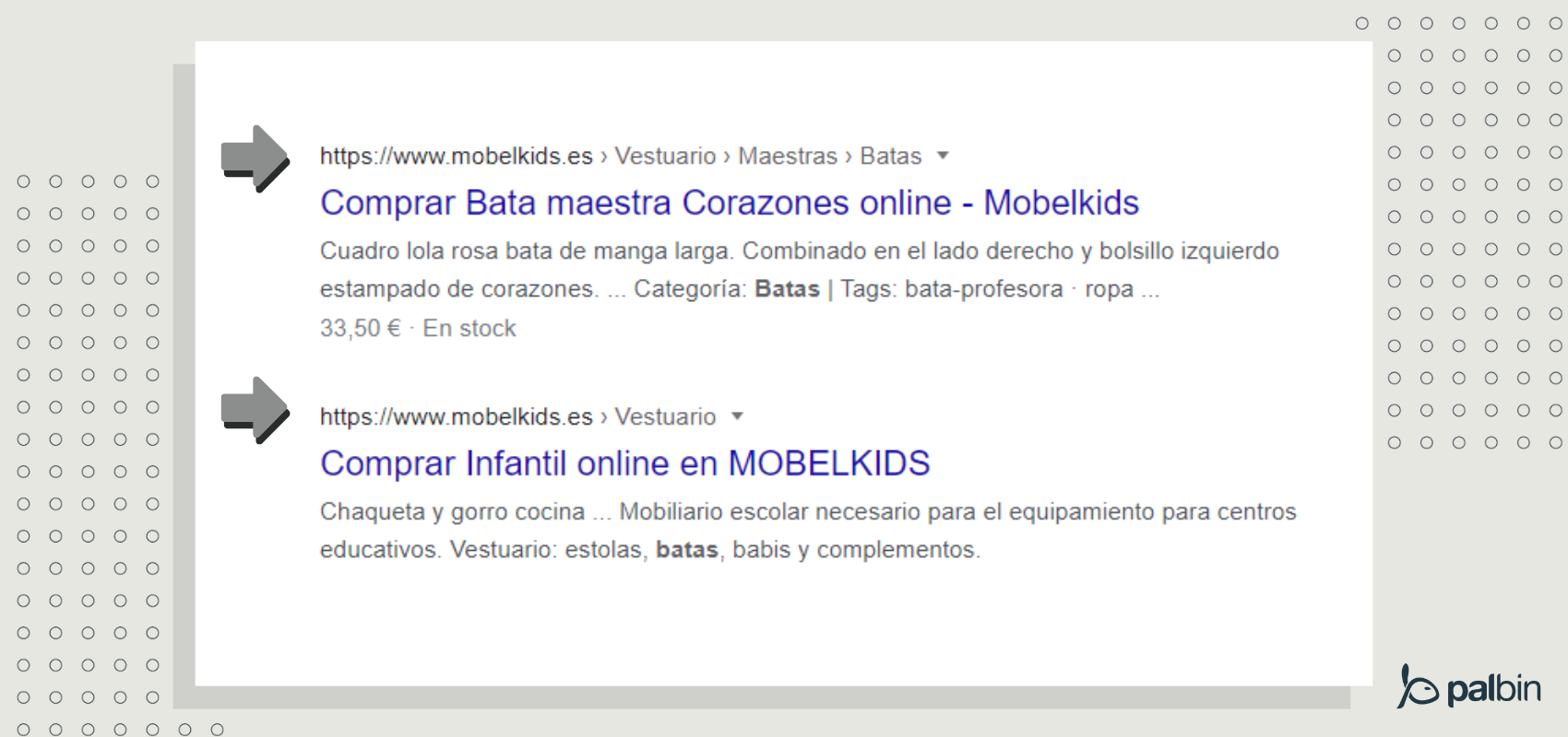 Rich Snippet de migas de pan