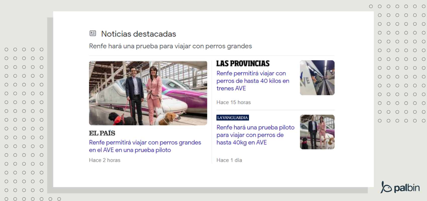 Noticias fragmento enriquecido