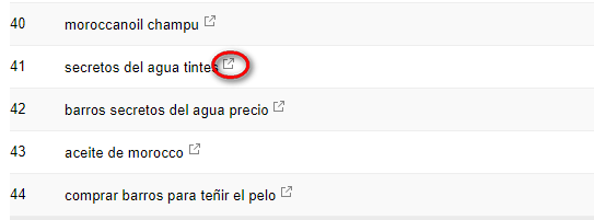 Página de contenido