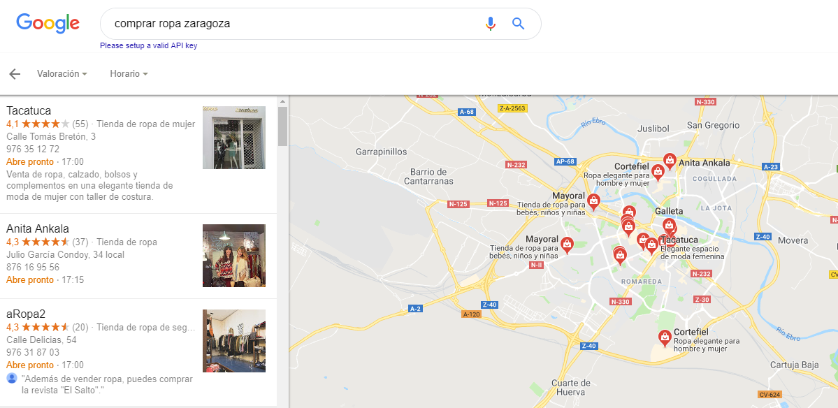 Posicionamiento Google Local