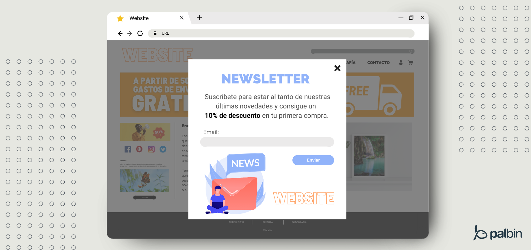 Suscripción a la newsletter
