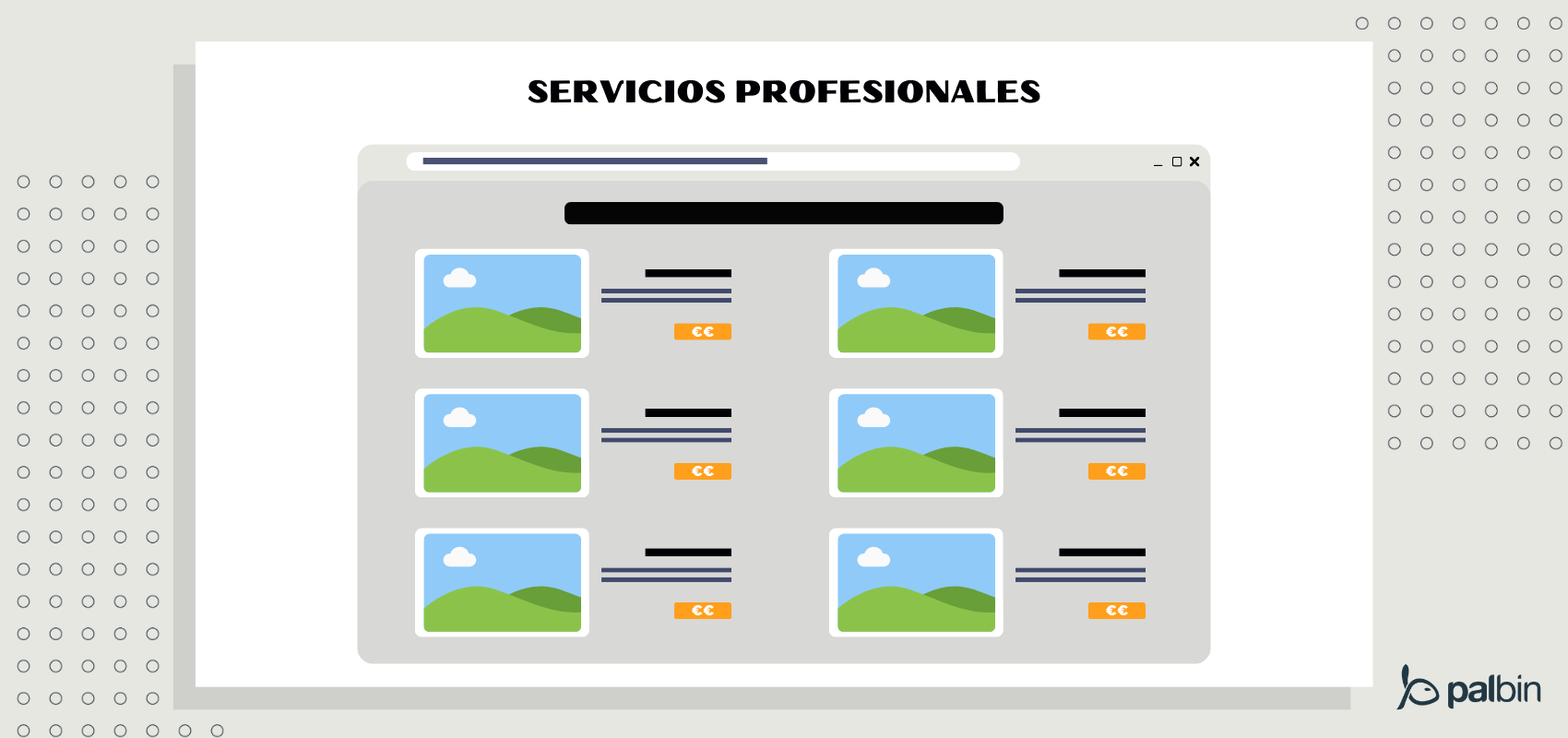 vende servicios profesionales online