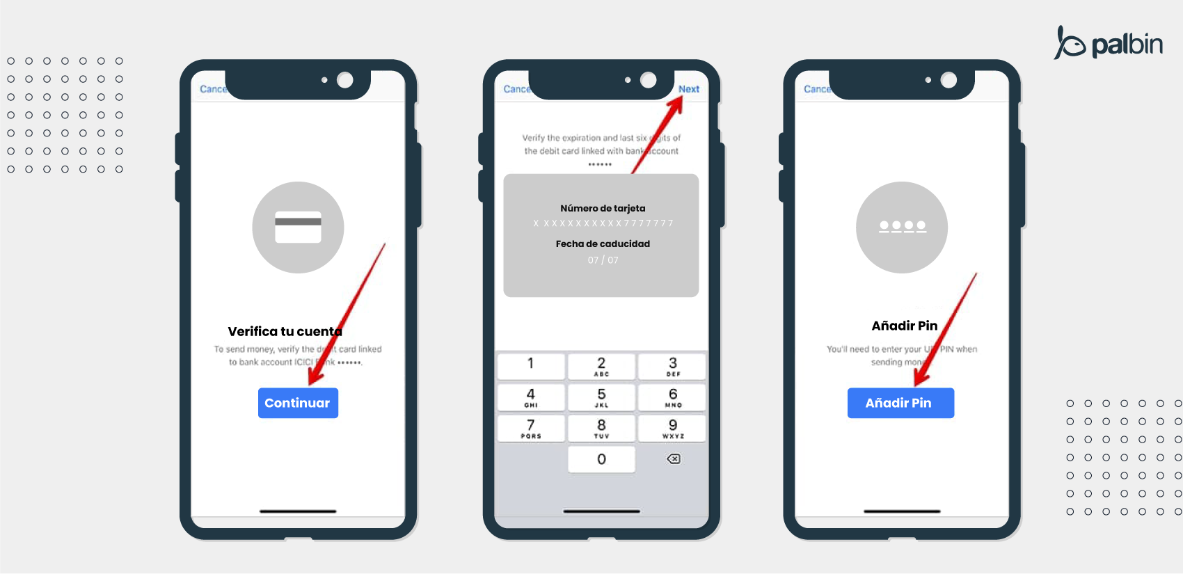 Verificar vuestra cuenta bancaria