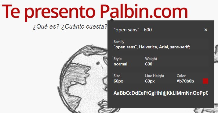 Saber la tipografía