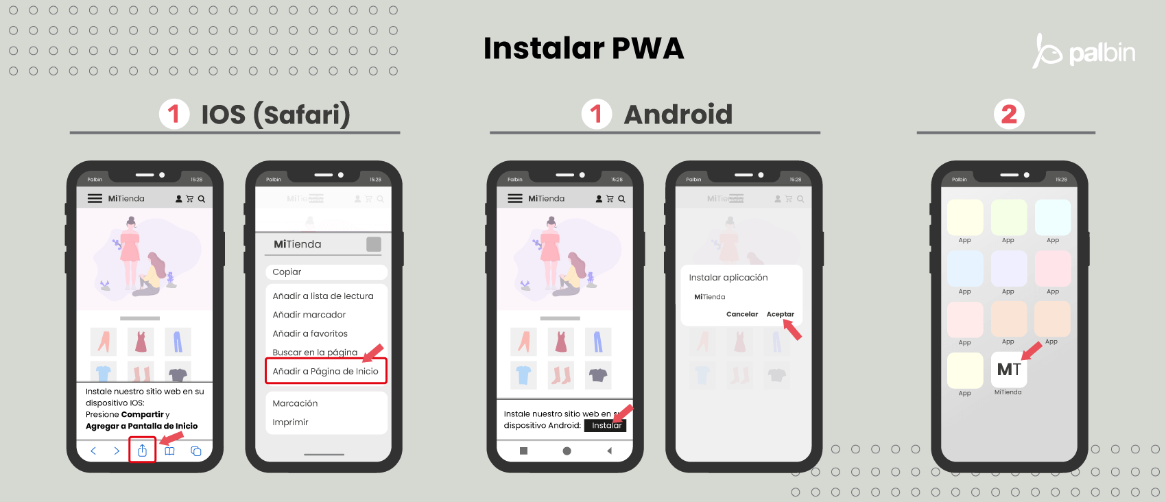 Instalación de la app