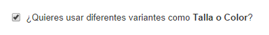 Gestor de multivariantes