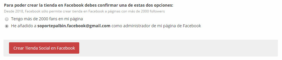 Captura de pantalla de confirmación en Palbin (repetida)