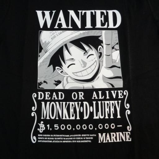 Camiseta Wanted One Piece [1]