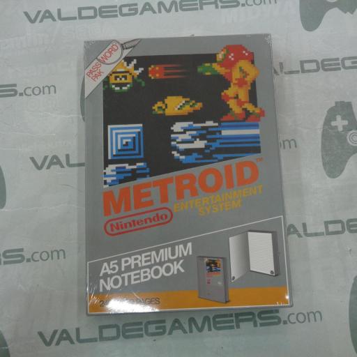 Cuaderno Metroid a5