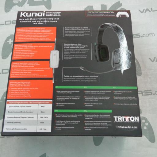Auriculares triton kunai Xbox Series S/X/One compatible con ps4 switch.. - nuevo [2]